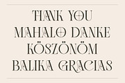 Lissa Stylish Ligature Serif Font, a Serif Font by Eotype Studio (Thumbnail 7 of 9)