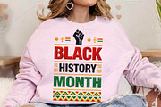 I'm Black History Month PNG, an Illustration by Canvas Craft (Thumbnail 5 of 6)