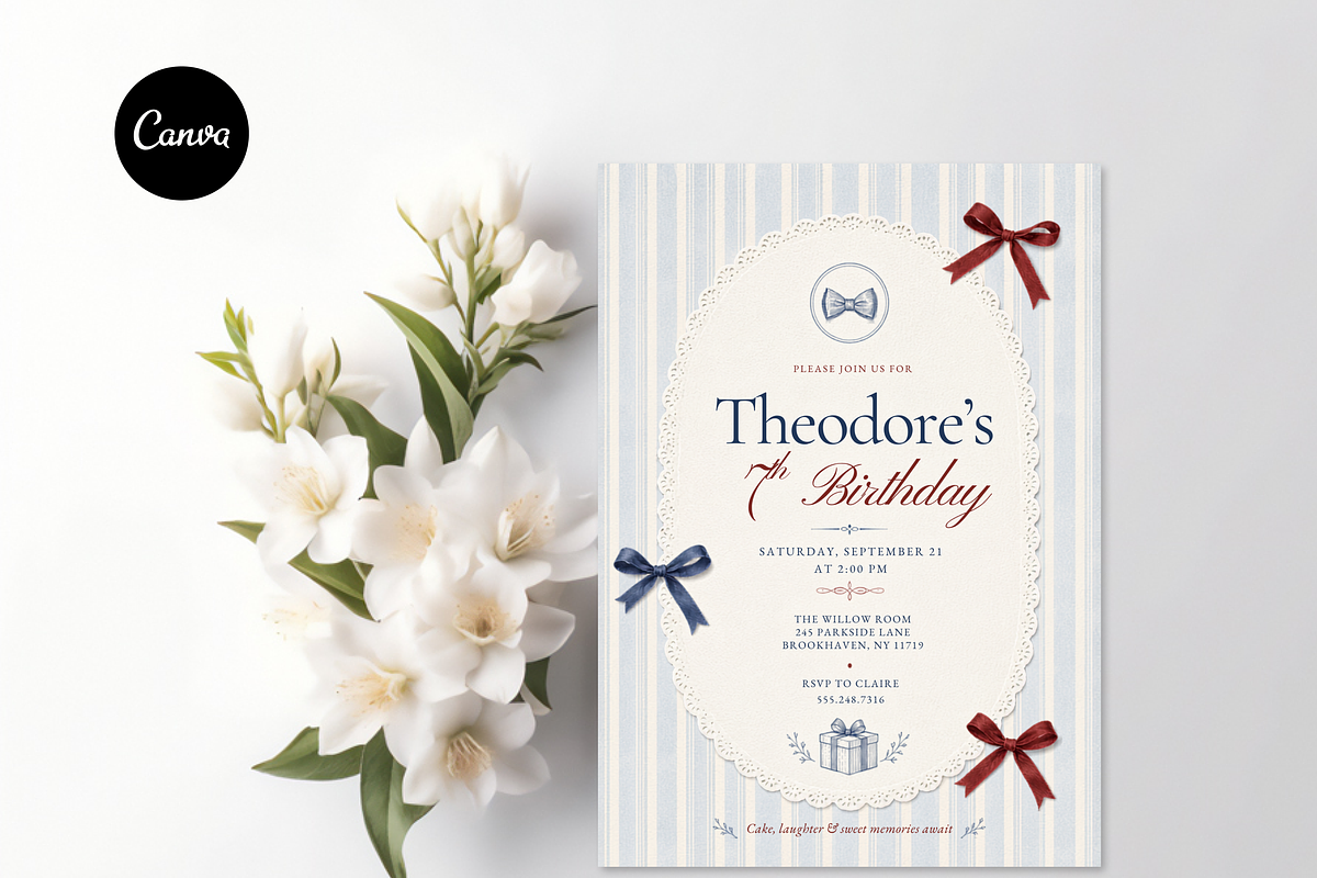 Whimsical Birthday Boy Invitation, an Invitation Template by heynomi (Photo 18 of 19)