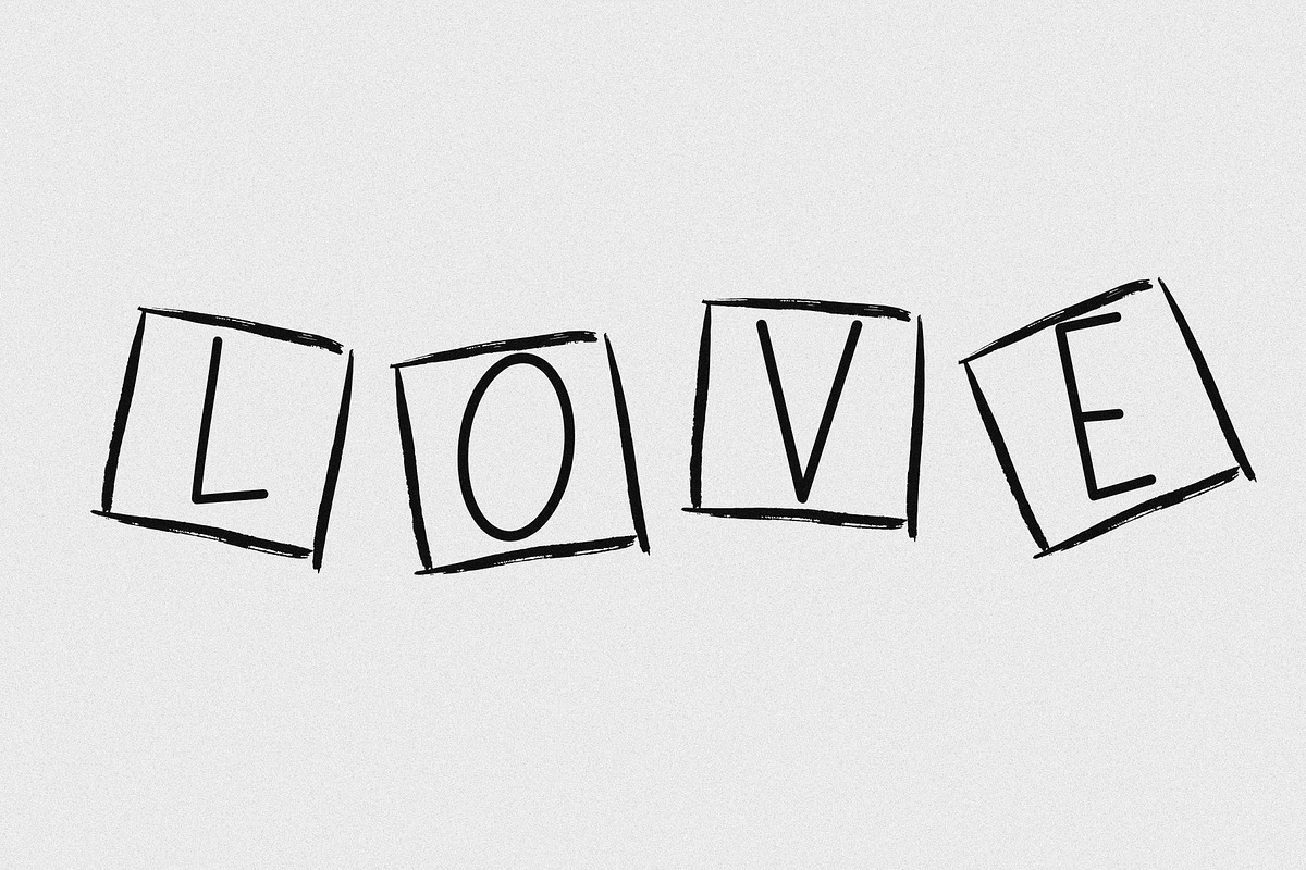 This Love Handwritten, a Handwritten Font by Ruddean2109 (Photo 4 of 10)
