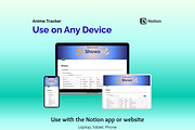 Anime Tracker - Notion, an App Template by Ardent Workshop (Thumbnail 7 of 7)