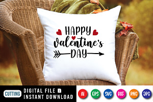 Happy Valentine's Day SVG