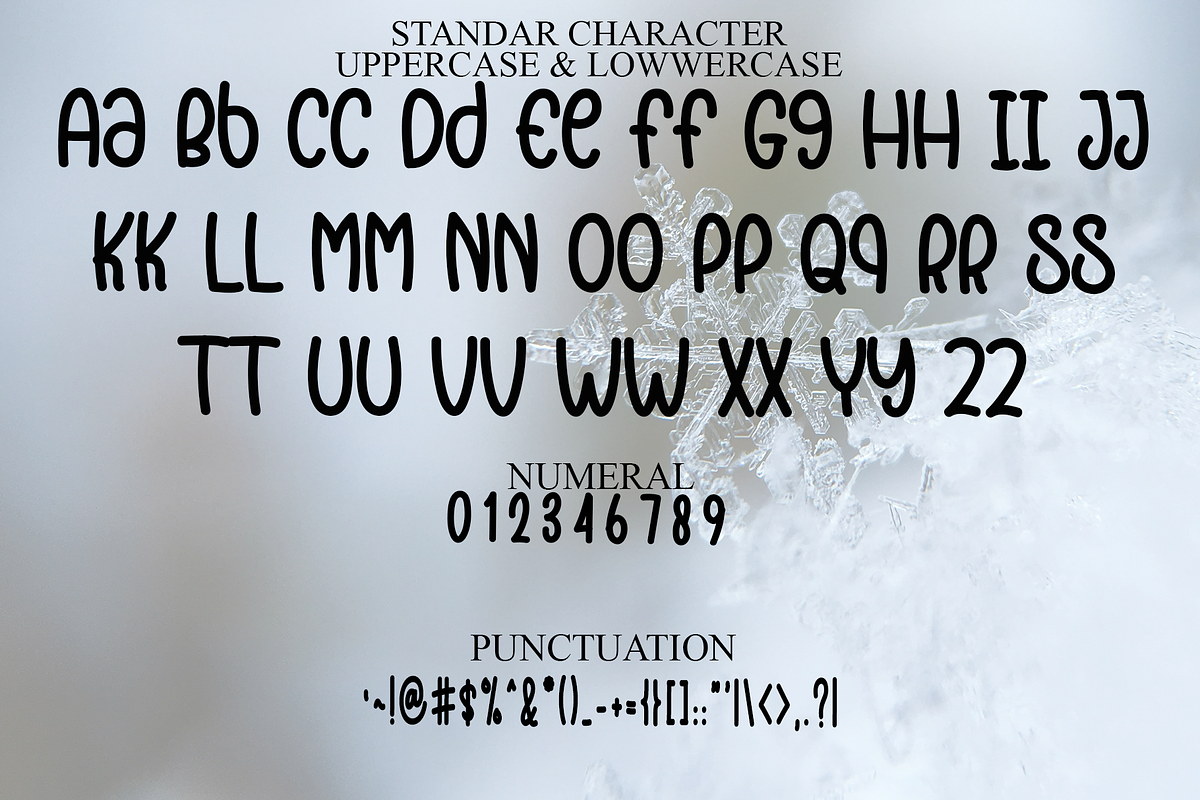 Winter Outdor, a Sans Serif Font by FreshTypeINK (Photo 3 of 8)