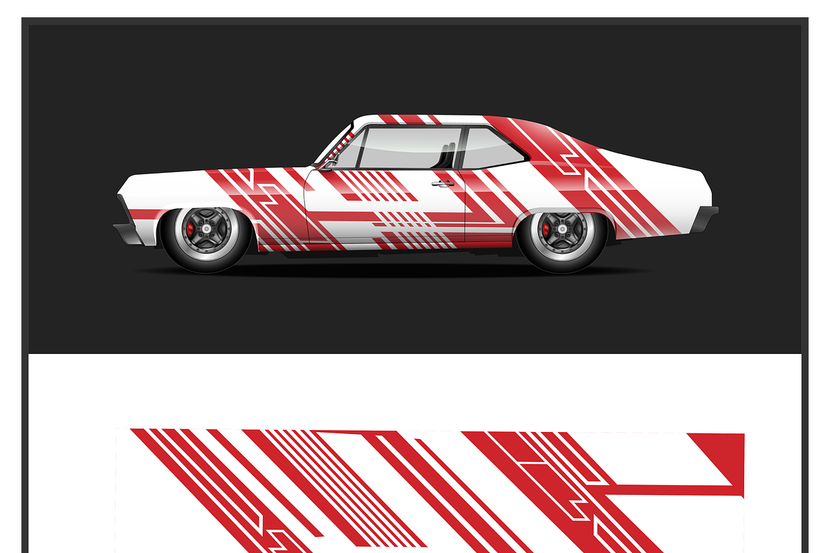 Dynamic Car Wrap Design, a Transportation Illustration by CarWrap design (Photo 3 of 3)