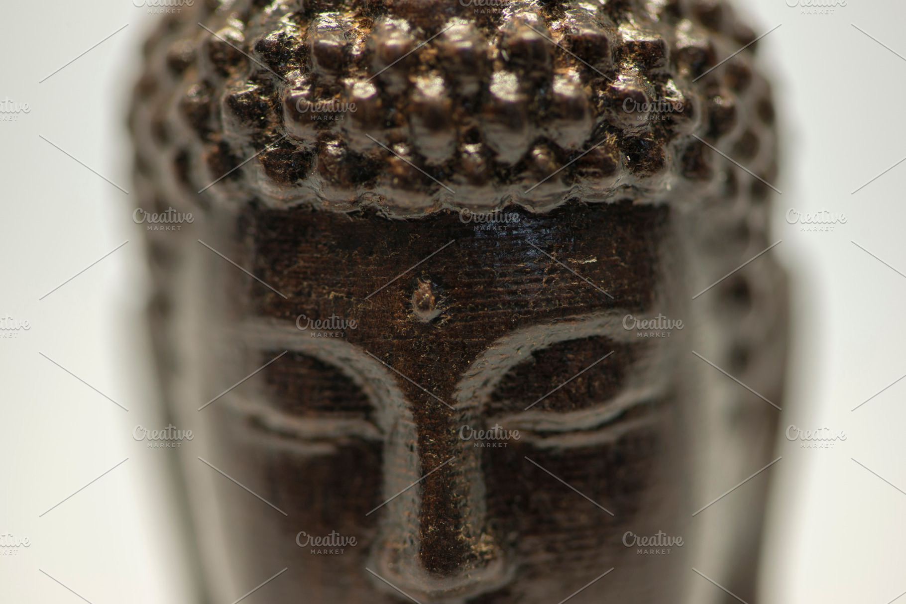 The black figure of a Budha, a Health & Medical Photo by Vicente Soler
