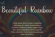 Rainbow, a Handwritten Font by InermediaSTUDIO (Thumbnail 4 of 8)