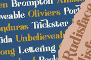 Rudisfave - Decorative Serif Font, a Serif Font by StringLabs (Thumbnail 6 of 11)