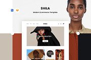 Shila Ecommerce Template, a Websites & App Template by uispot (Thumbnail 1 of 10)