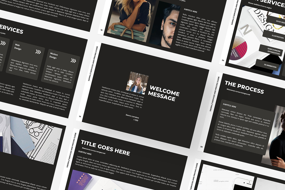 Services and Pricing Guide Template, a Presentation Template by Gaize (Photo 7 of 11)