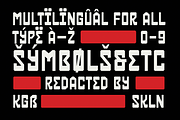 SFC Privet, a Slab Serif Font by Skilline Supply Co. (Thumbnail 3 of 7)