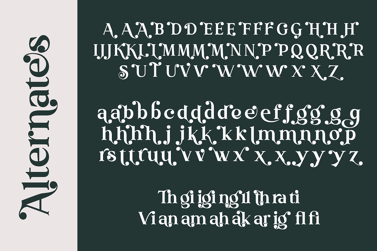 Madeline Forhes - Display Serif, a Serif Font by LuhopCreative (Photo 2 of 16)