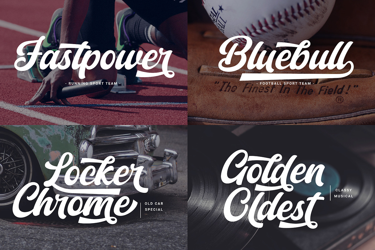 Chicago Downton - Bold Script Font, a Handwritten Font by Myn Type (Photo 7 of 10)