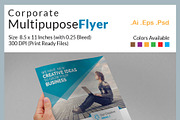 Corporate Flyer, a Flyer Template by RQ Designs (Thumbnail 3 of 4)