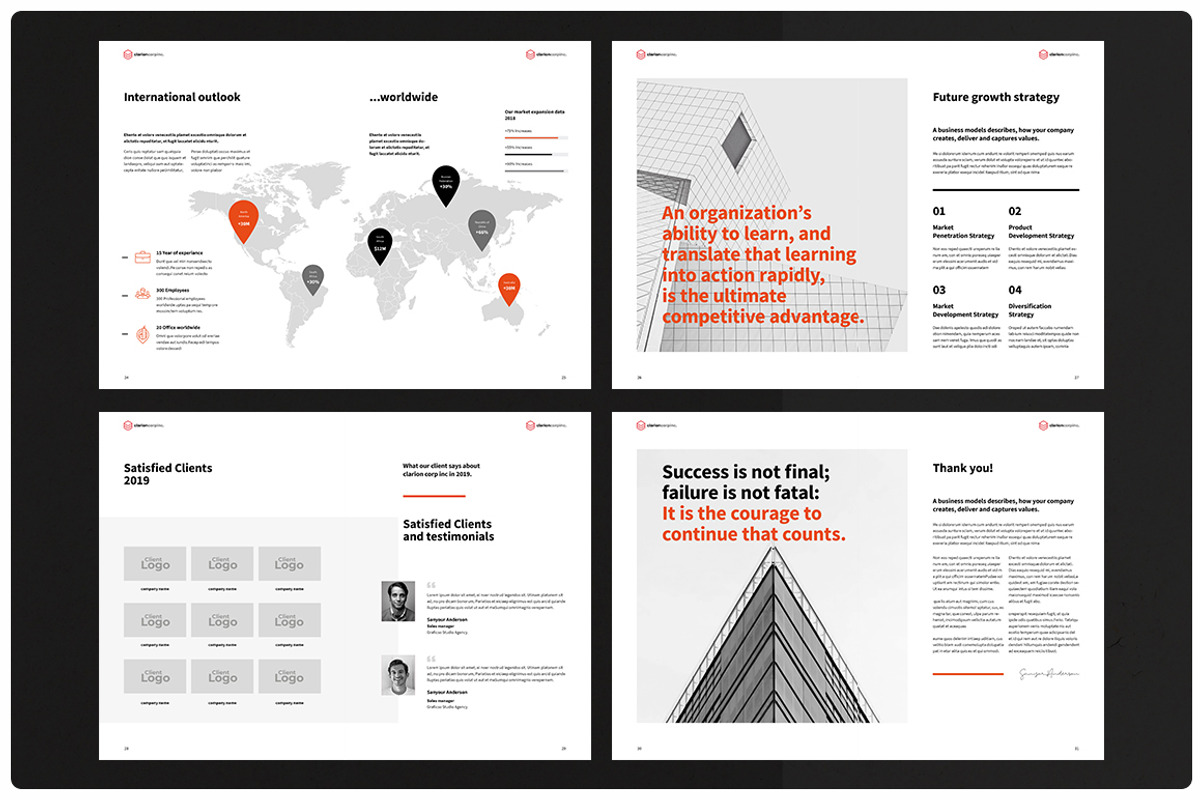 Company Profile, a Brochure Template by GraphicsEgg (Photo 8 of 9)