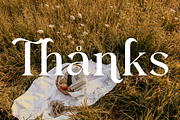 Modern Serif Font, a Script Font by Graphue (Thumbnail 9 of 10)