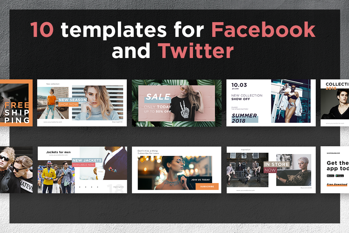 Fashion Social Media Pack, a Social Media Template by MVP Factory (Photo 4 of 6)