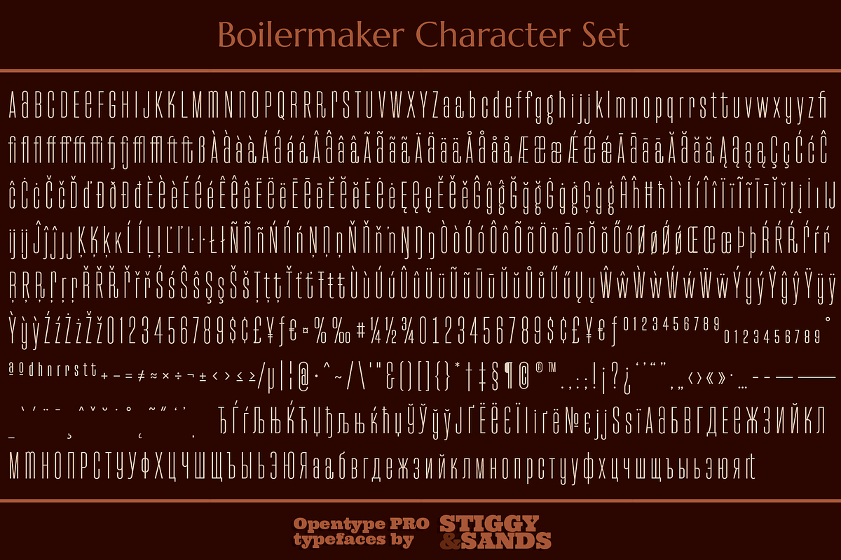 Boilermaker, a Sans Serif Font by Stiggy & Sands (Photo 9 of 9)