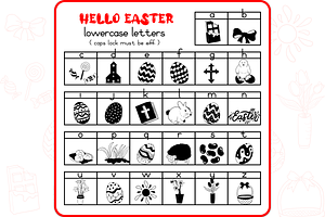 Easter Doodles - Dingbats Font