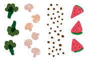 Painterly Food Vector Illustrations, a Food Illustration by This For There (Thumbnail 9 of 11)