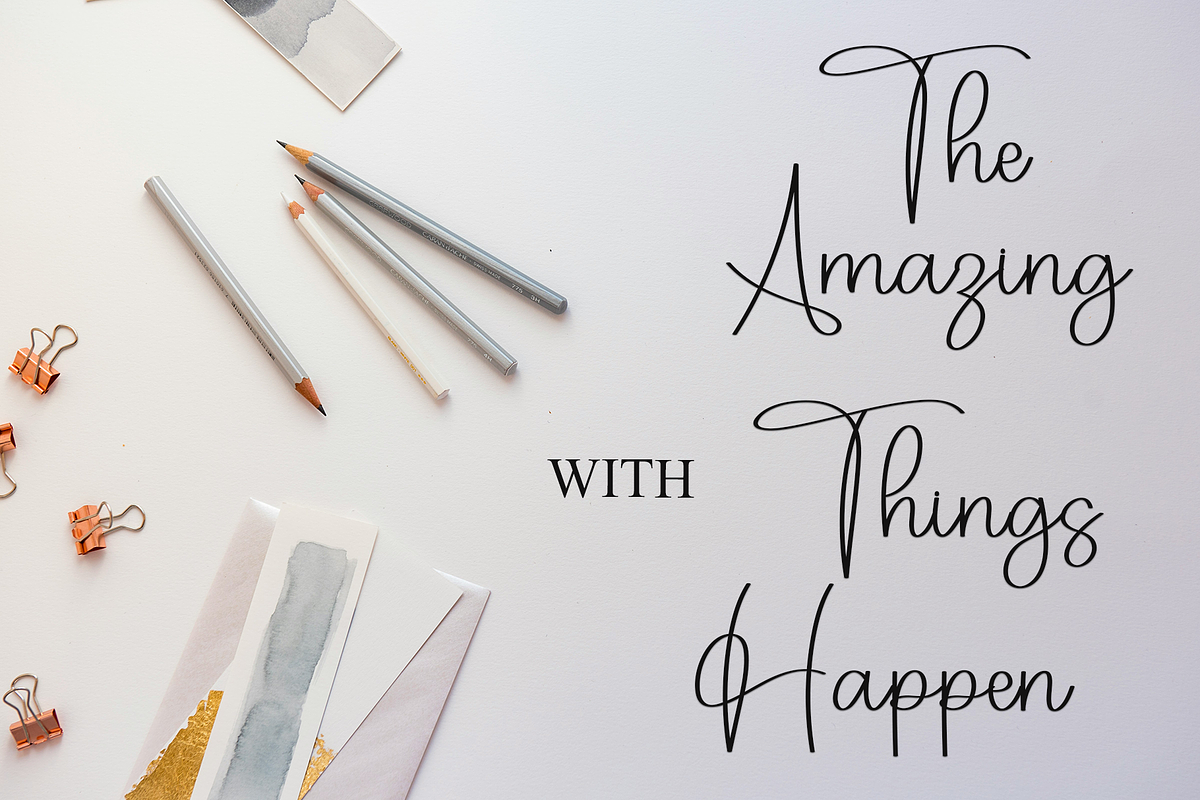 Weekly Planner, a Handwritten Font by InermediaSTUDIO (Photo 3 of 8)