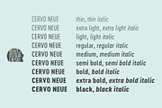 Cervo Neue 50% off, a Sans Serif Font by Blazej Ostoja Lniski (Thumbnail 4 of 6)