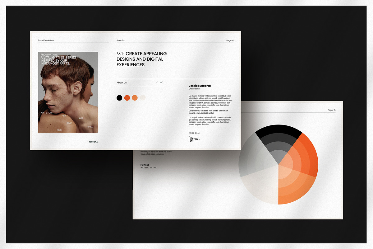 Brand Guidelines, a Presentation Template by S A N D Y (Photo 6 of 11)