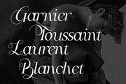 Noir Jolie - Modern Ligature Serif, a Serif Font by SilverStag Type Foundry (Thumbnail 15 of 17)
