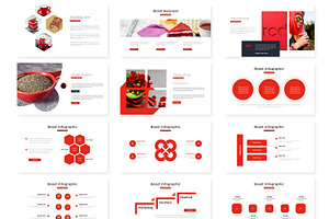 Boost Red - Google Slides Template