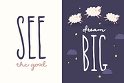 Thin Stanley Font + Catchwords, a Sans Serif Font by Denise Chandler (Thumbnail 5 of 8)