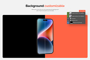 iPhone 14 PRO Animated Video Mockups, an iPhone Mockup by Mocku (Thumbnail 6 of 9)
