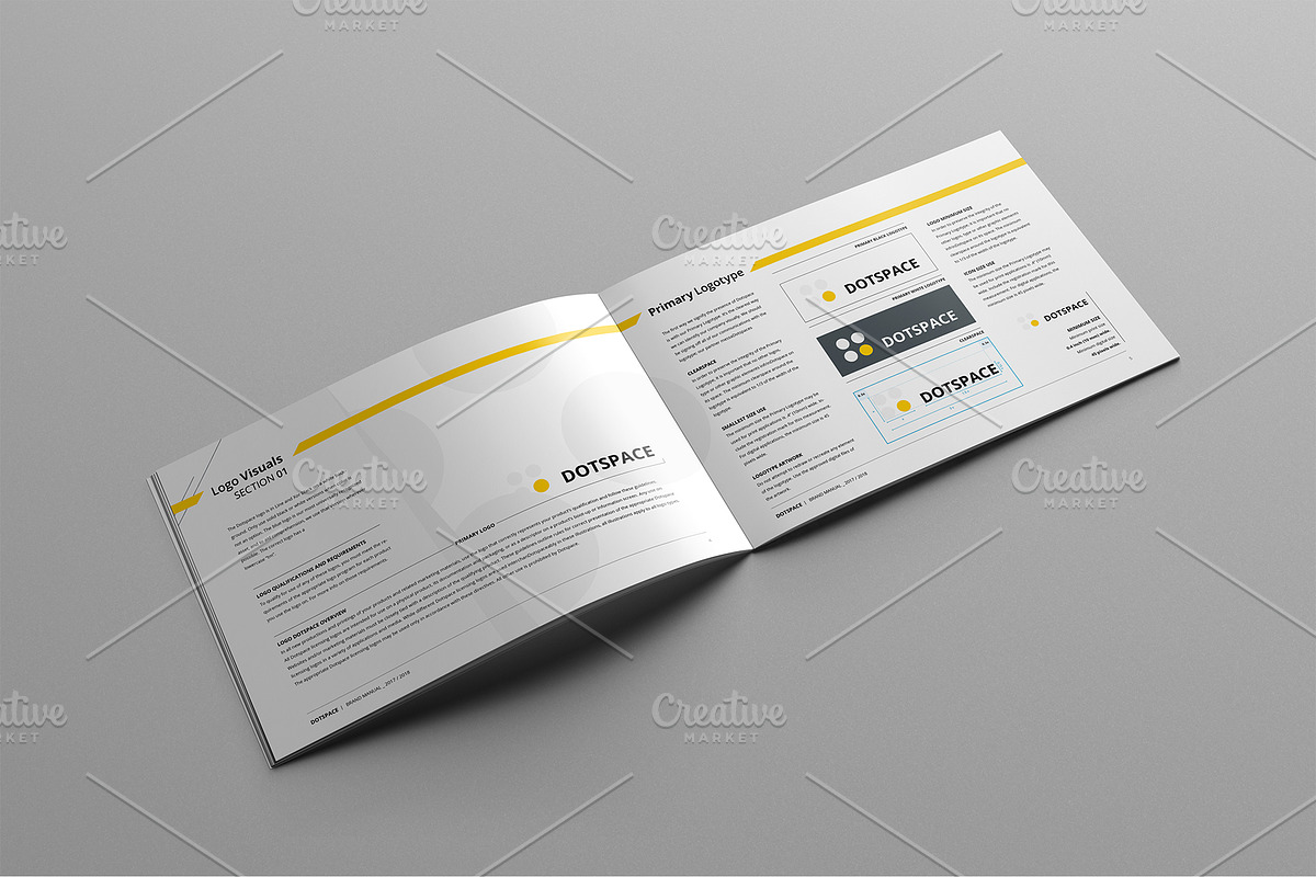Brand Manual 30 Pages A4 / US Letter, a Brochure Template by Mastergfx (Photo 5 of 32)