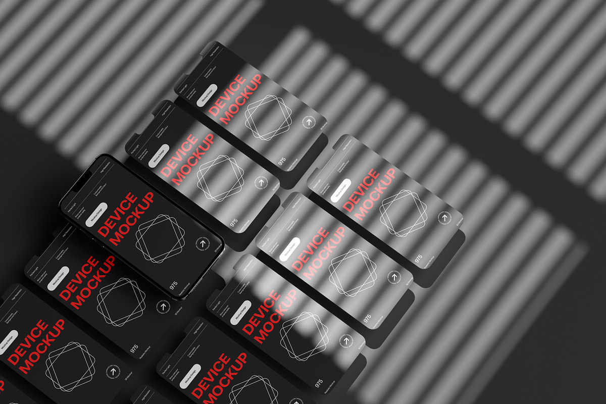 10 PSD Multiscreen Iphone Mockup, an iPhone Mockup by East Gallery (Photo 6 of 10)