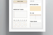 Daily Planner for Productivity, a Flyer Template by MightyDesign (Thumbnail 3 of 6)
