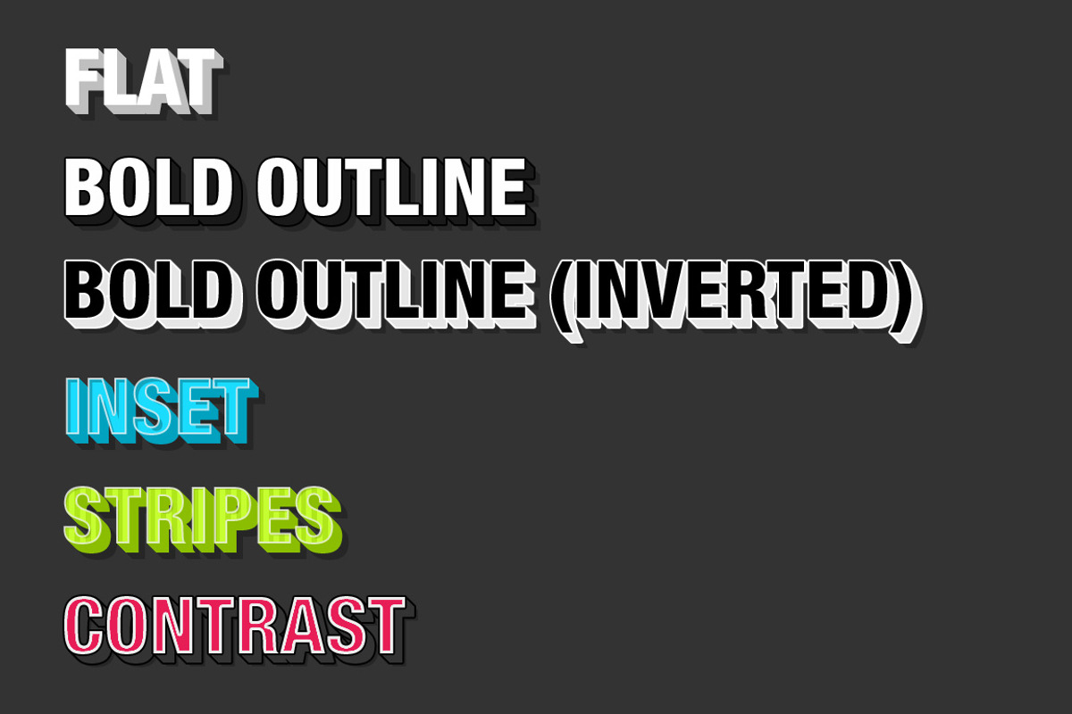 3D Retro Text Creator preview 4