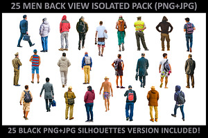 25 PNG Isolated Men + Silhouette, a Person Photo by DanFLCreativo