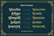 Stanford Breath - With Extras, a Serif Font by Arterfak Project (Thumbnail 8 of 12)