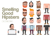 Smelling Good Hipsters, an Illustration by paulopivato (Thumbnail 3 of 3)