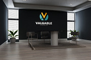 PSD Office Room Company Logo Mockup, a Product Mockup by Ayy (Thumbnail 9 of 23)