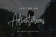 Intelligent Signature, a Script Font by Anatadesign (Thumbnail 8 of 13)