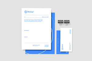 Business Stationery Mockup Set, a Product Mockup by graphypix