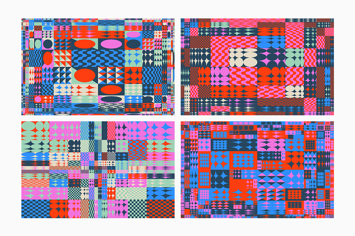 Geometric Vector Backgrounds V03, a Background Graphic by dvtchk (Photo 2 of 6)