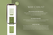 Health Coach Canva Sales Page, a Landing Page Template by Unalome Design Studio (Thumbnail 4 of 5)
