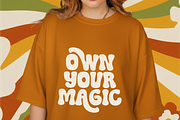 Youre Funky - Retro Groovy Font, a Handwritten Font by SaktiAvellin (Thumbnail 3 of 8)