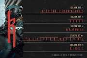 Wellfoge Blackletter Rough Font, a Blackletter Font by alit design (Thumbnail 15 of 20)