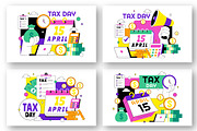 10 Happy Tax Day Illustration, an Object Illustration by denayunebgt (Thumbnail 3 of 4)