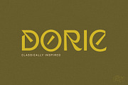 Doric - Classically Inspired Sans, a Sans Serif Font by 1871 Project (Thumbnail 1 of 10)