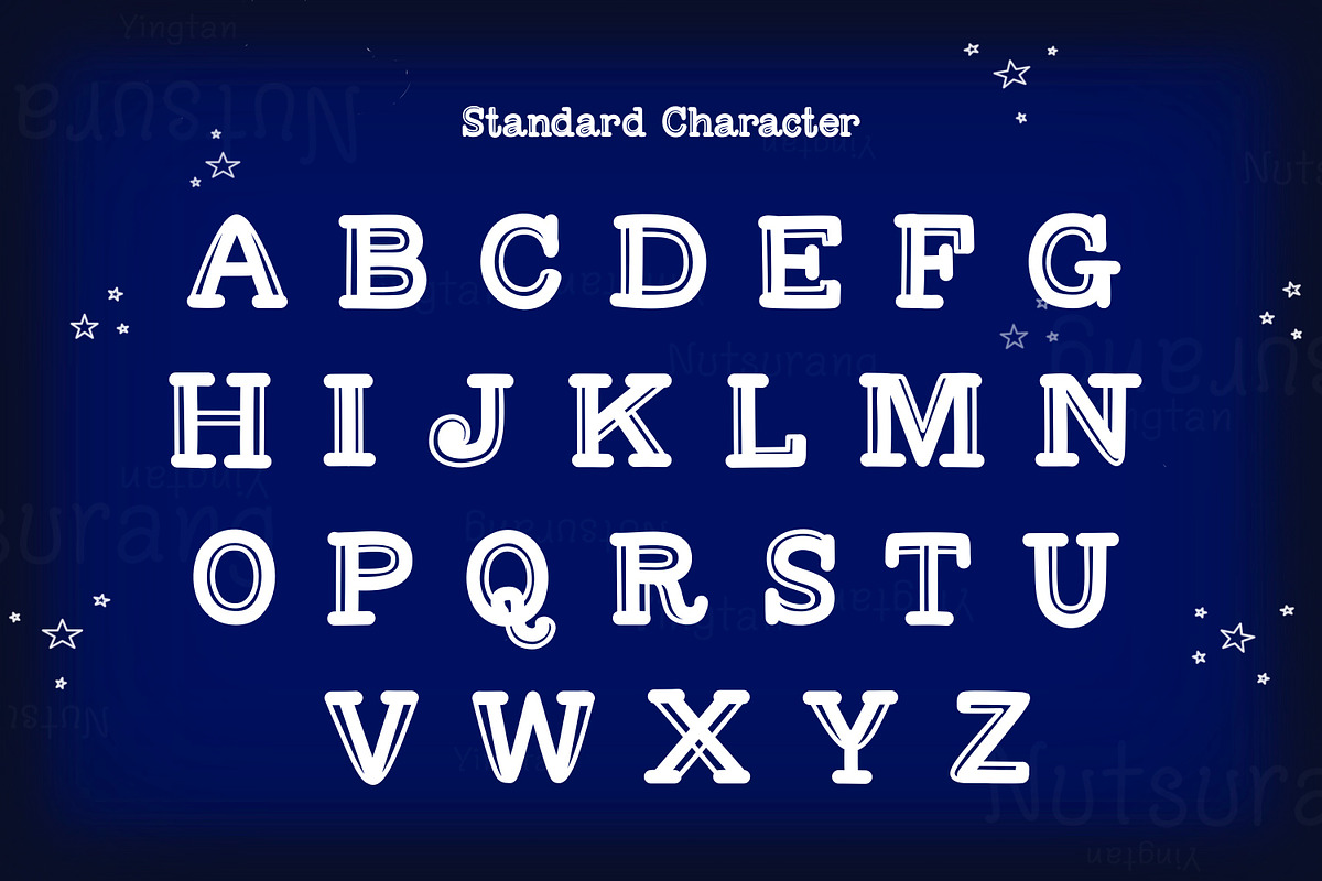 The Rainbow Fonts, a Script Font by N Nakorn Creative (Photo 5 of 7)