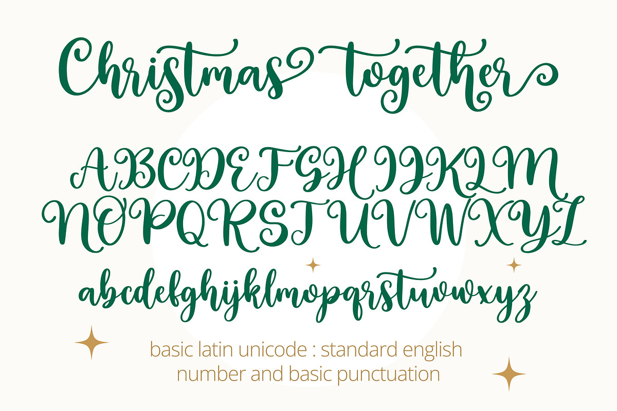 Christmas Together, a Handwritten Font by BitongType (Photo 10 of 12)