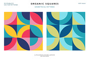 Organic Squares Patterns, a Pattern Graphic by Designnina Shop (Thumbnail 7 of 14)