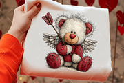 Whimsical Valentine's Day Clipart, an Illustration by OK Design (Thumbnail 4 of 6)